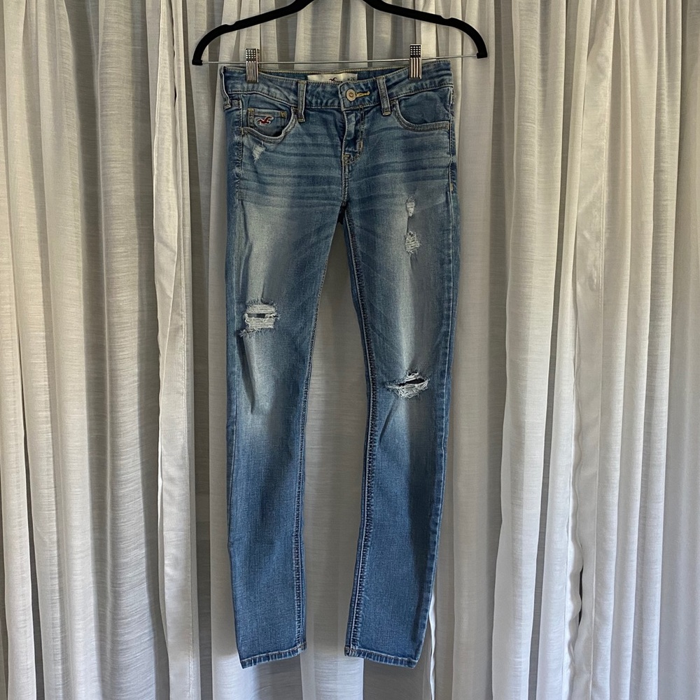 Distressed Hollister Skinny Jeans